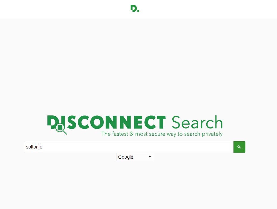 Disconnect - o meio mais rápido e seguro de fazer buscas com privacidade