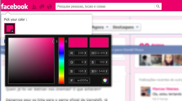color my facebook
