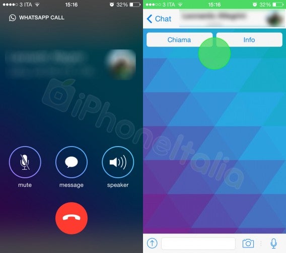 Imagens do WhatsApp para iPhone com ligações VoIP vazaram na web