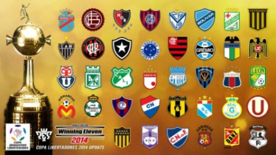 Atualização de PES 2014 insere Libertadores com times do Brasil