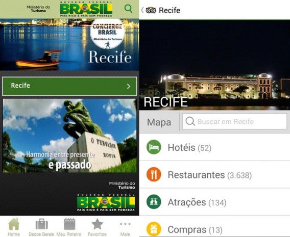 Encontre pratos típicos e culinária variada em Recife com o Concierge e TripAdvisor
