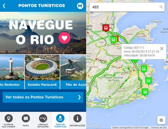 Seja de metrô ou ônibus, quase tudo no Rio pode ser visto com transporte público