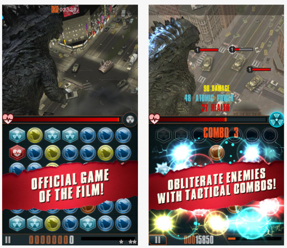 Na onda do filme, Godzilla ganha game para iPhone e Android Na onda do filme, Godzilla ganha game para iPhone e Android