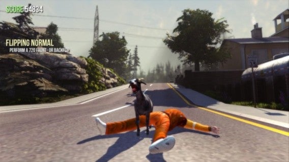 Cabra Macabra em Goat Simulator