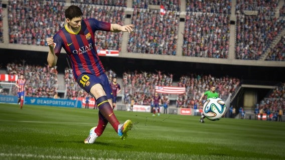 Messi se prepara para fazer seu gol 5.000 no FIFA 15