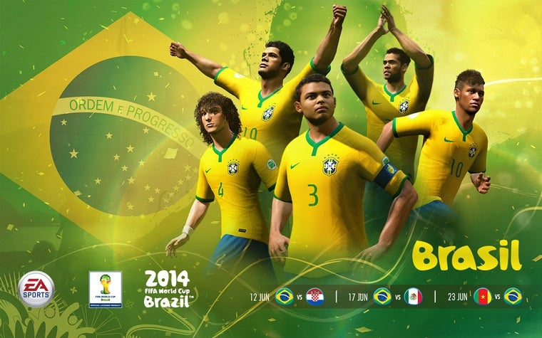 EA SPORTS 2014 FIFA WORLD CUP WALLPAPER COLLECTION