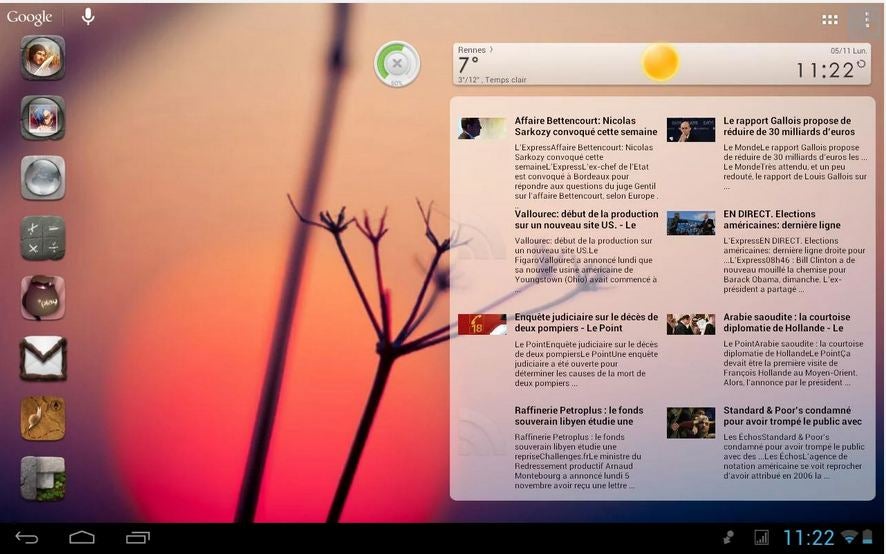 Temas e widgets para a Copa