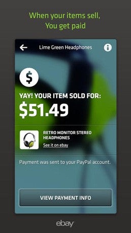 eBay Valet para iPhone