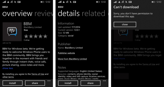 BBM chega para o Windows Phone
