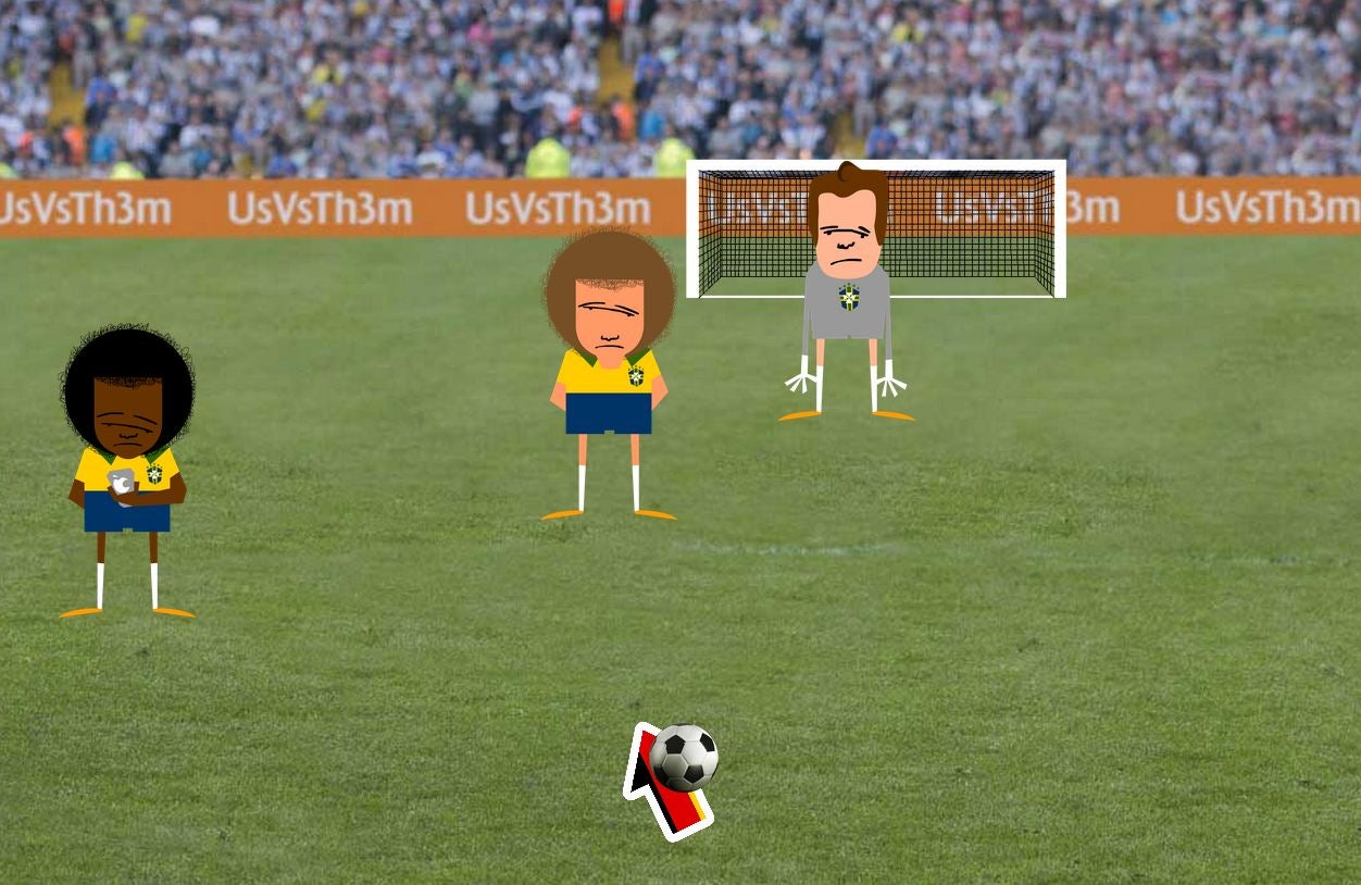 Game online tira sarro da goleada sofrida pelo Brasil para Alemanha