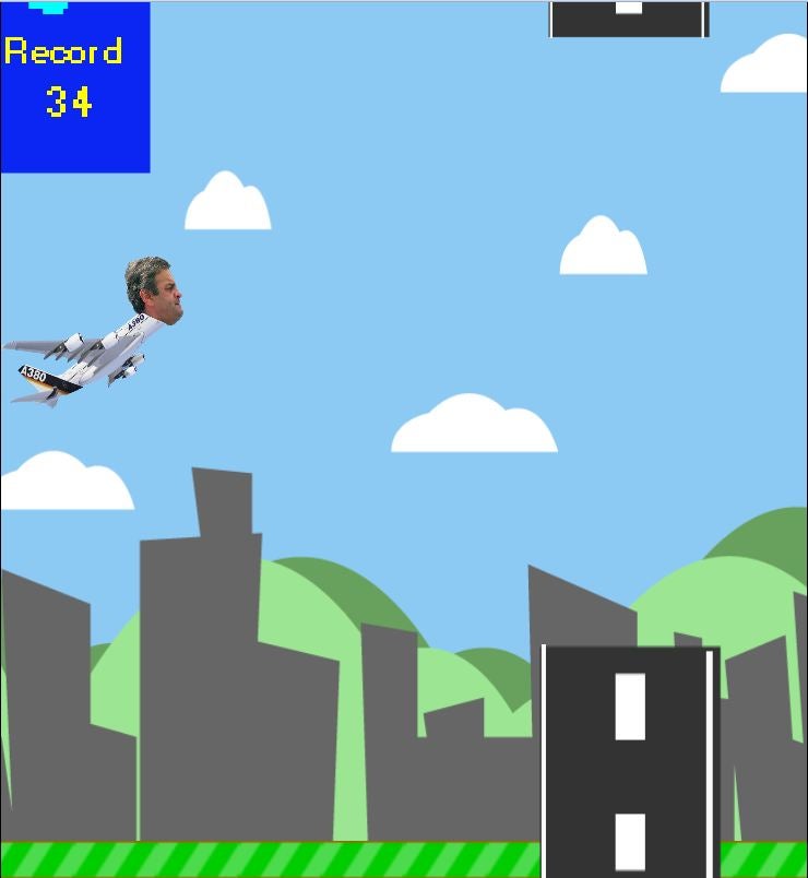 Jogue Flap Aecio no seu PC