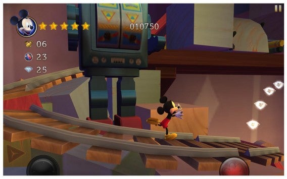 Castle of Illusion é um remake do game para Mega Drive