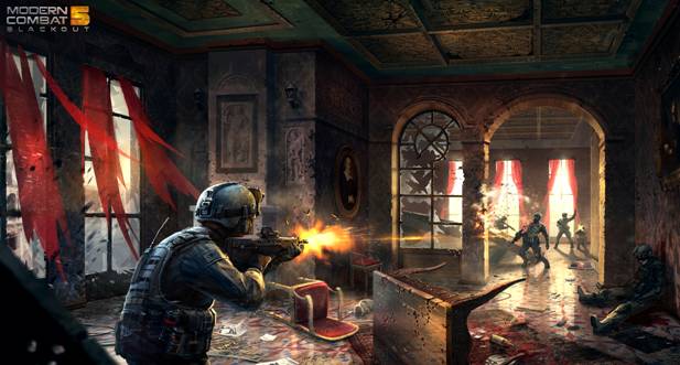 Modern Combat 5 traz novos recursos multiplayer Modern Combat 5 traz novos recursos multiplayer
