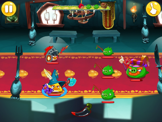 Angry Birds Epic traz um RPG medieval divertido com os Angry Birds para Android