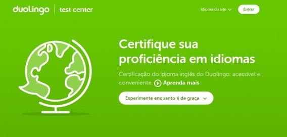 duolingo oferece testes gratuitos