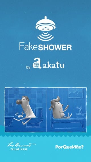 Akatu Fake Shower é uma brincadeira divertida!