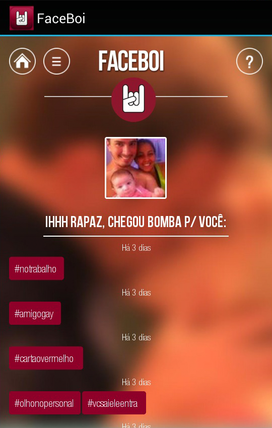 Mensagens são quase sutis no Facebok
