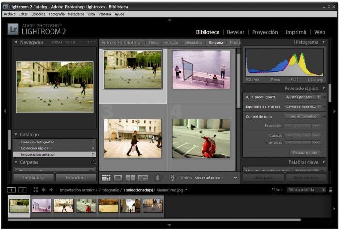 Adobe Photoshop Lightroom é mais simples mas também poderoso
