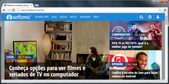 Google Chrome 37 no Windows 7