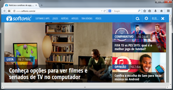 Firefox 32 no Windows 7