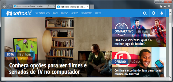 Internet Explorer 11 no Windows 7