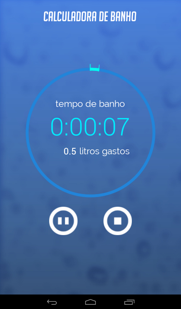 Calculadora de banho informa quantos litros você gastou no chuveiro
