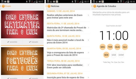 Enem e Vestibulares: Simulados