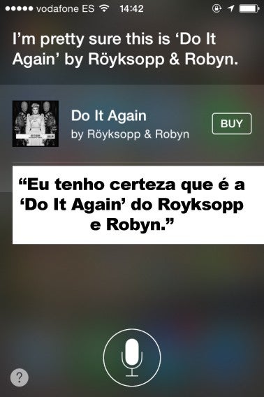 Siri agora reconhece músicas