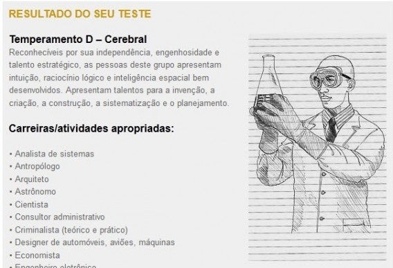 Teste da Revista Veja