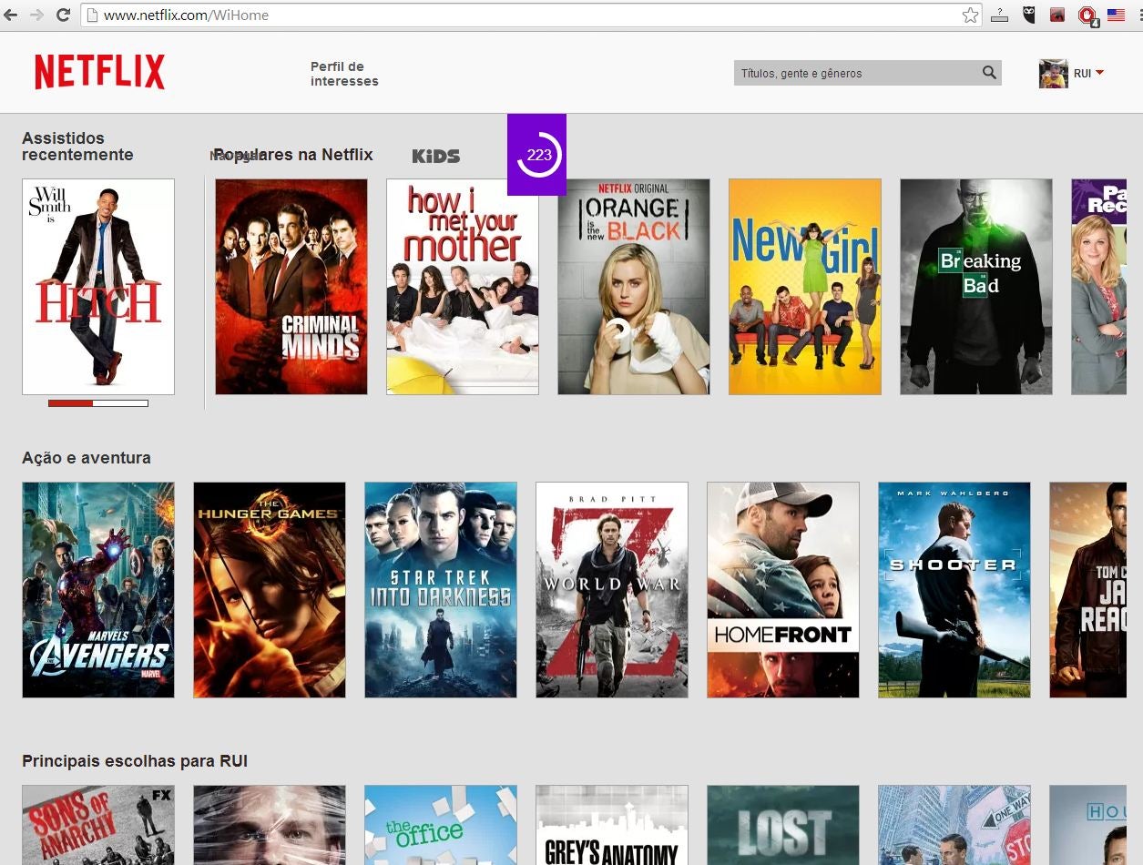 Catálogo da Netflix