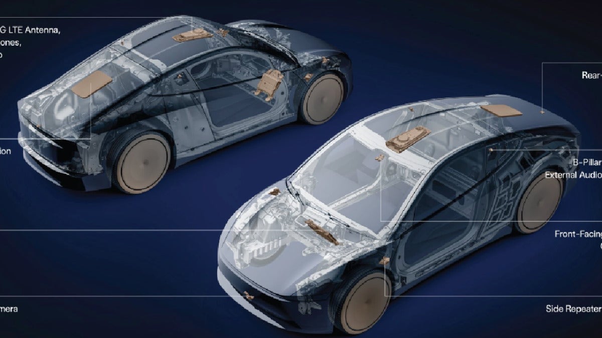 Cybercab acaba de ganhar Starlink: Tesla integra antena ao teto