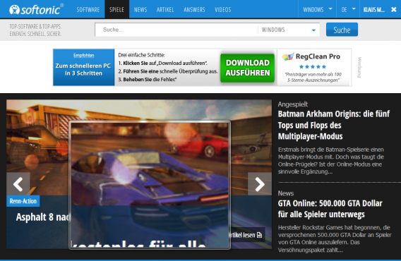 Windows 7 Bildschirmlupe