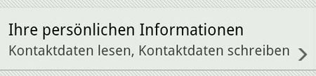 Persoehnliche Informationen
