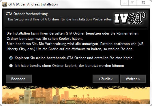 GTAIVSA installieren GTAIVSA installieren