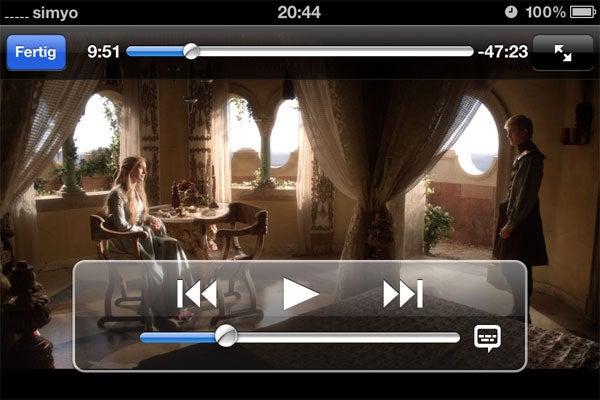 Videos mit dem iPhone abspielen Videos mit dem iPhone abspielen