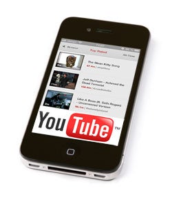 iPhone mit Youtube App