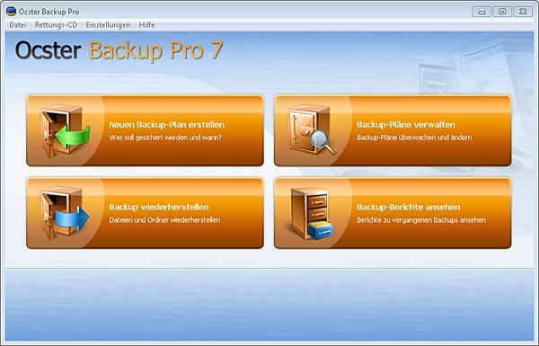 10 Vollversionen von Ocster Backup Pro 7