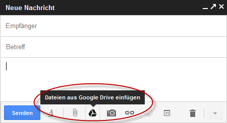 Gmail mit Google Drive