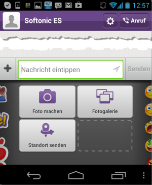 Anhänge bei Viber Anhänge bei Viber