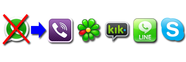 WhatsApp-Alternativen