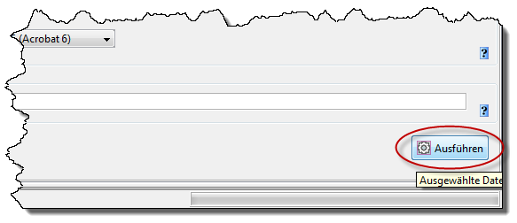 PDFsam - Trennen starten