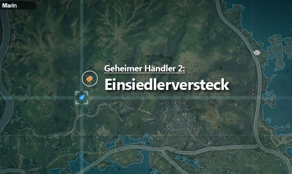 Defiance: versteckter Shop beim Einsiedlerversteck