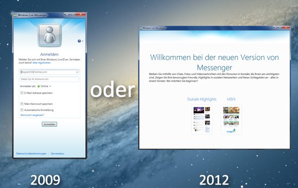 Messenger Reviver 2 - Windows Live Messenger Erfolgreiche Anmeldung