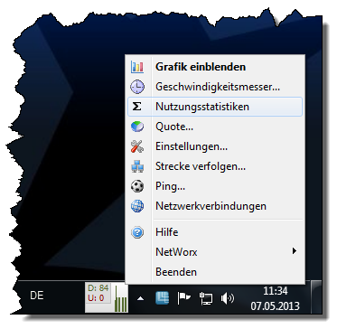 Networx öffnen