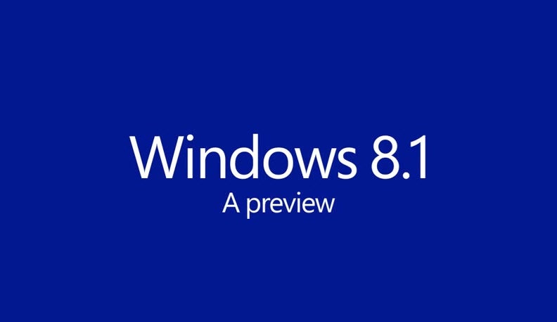 Windows 8.1 Vorschau