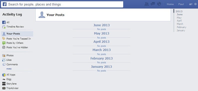 Facebook-no-posts
