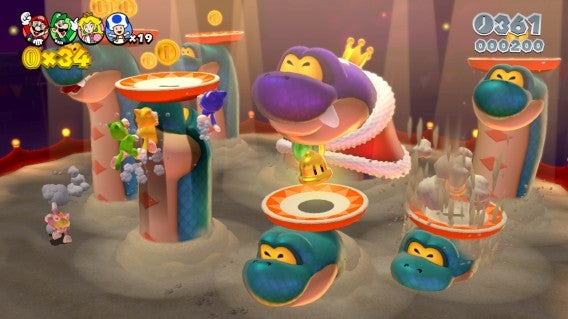 Super Mario 3D World Mehrspielermodus
