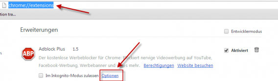Adblock Plus unerwünschte Werbung abstellen