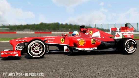 F1 2013 Ferrari. Bild: Codemasters