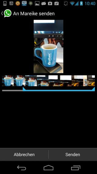 WhatsApp Videoediting